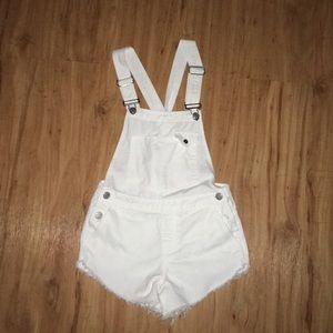 White BDG overalls